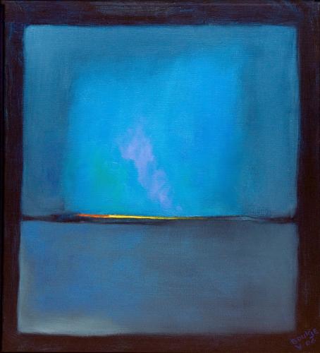 klinken in blauw